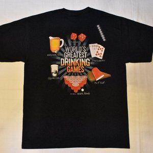 World's Greatest Drinking Games Graphic T-SHIRT